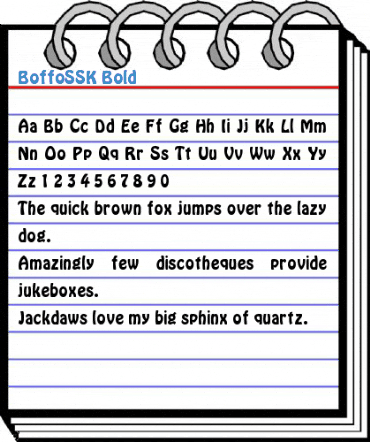 BoffoSSK Font