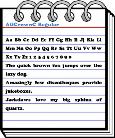 AGCrownC Font