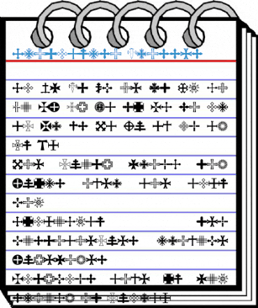 Apocalypso Crosses Font