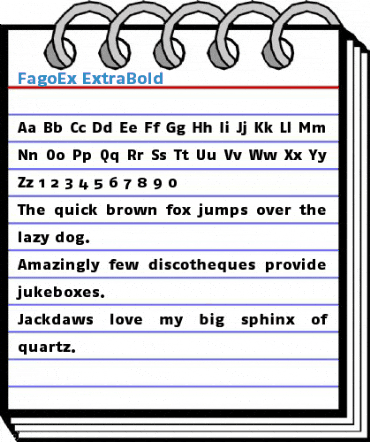 FagoEx ExtraBold Font
