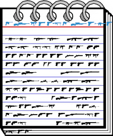 Guns Regular Font
