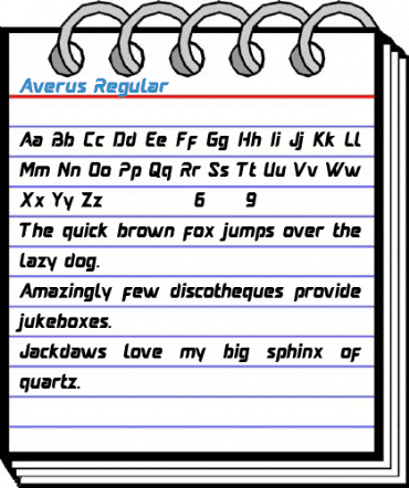 Averus Regular Font