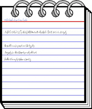 Milles handwriting Demo Regular Font