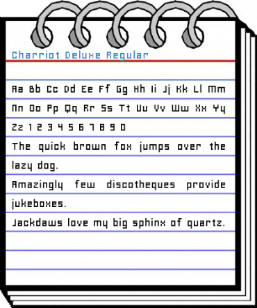 Charriot Deluxe Regular Font