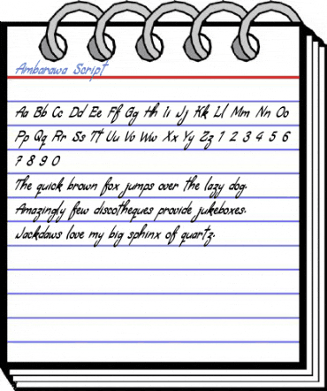 Ambarawa Script Font