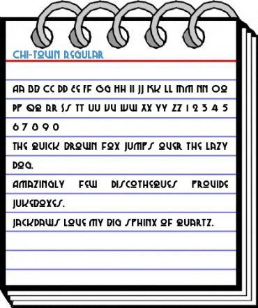 Chi-Town Regular Font