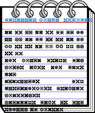 Hawaiian Quilt2 Regular Font