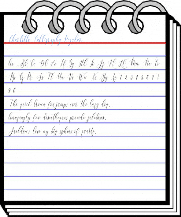 Charlotte Calligraphy Regular Font