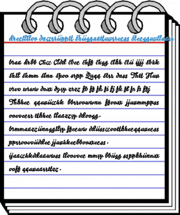 Bello Script Ligatures Font