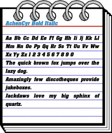 AchenCyr Font