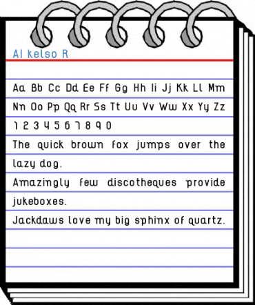 AI kelso Font