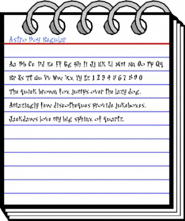 Astro Boy Font