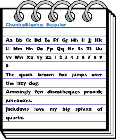 ChunkoBlocko Regular Font