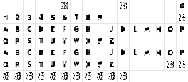 Zone23_nootropics Normal Character Map Zone23_nootropics Normal Character Map