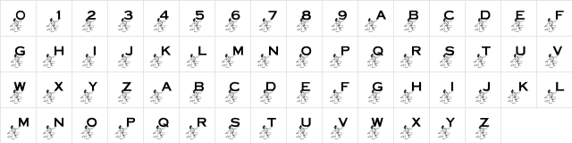 LMS Power In Your Corner Now Regular Character Map LMS Power In Your Corner Now Regular Character Map