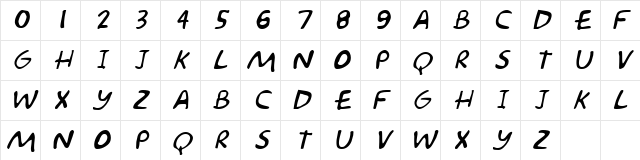 ImprestCaps Oblique Character Map ImprestCaps Oblique Character Map