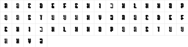 Mistress Filled Regular Character Map Mistress Filled Regular Character Map