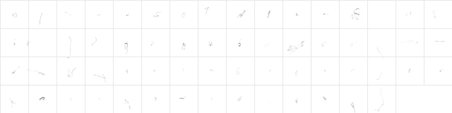Sclerosisscript Regular Character Map Sclerosisscript Regular Character Map