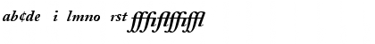 Adobe Caslon Bold Italic Expert Font