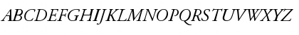 Adobe Garamond Italic Font