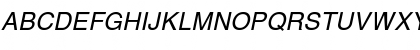 AGLettericaC Italic Font