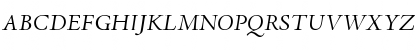 Adobe Jenson Pro Italic Subhead Font