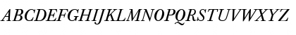 Baskerville T Regular Italic Font