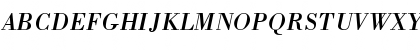 Bodoni Italic Font