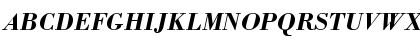 Bodoni BE Medium Italic Font