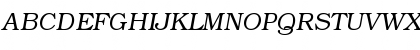 ITC Bookman Std Light Italic Font
