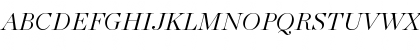 Chronicle Display Light Italic Font