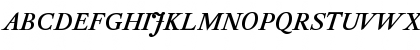 DTL Elzevir T Caps Bold Italic Font