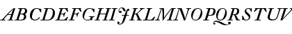 DTLFleischmannTCaps Italic Font