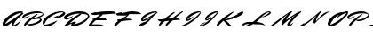 BrushMasterFont12 Regular Font