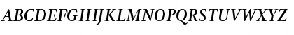 GammaEF MediumItalic Font