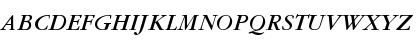 ITC Garamond LT Book Italic Font