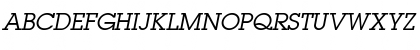 LugaBookC Italic Font