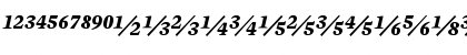 Mercury Numeric G2 Bold Italic Font