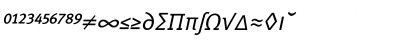 Meta Normal Caps Exp Italic Font