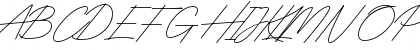 Digital Signature Regular Font