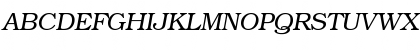 EdgeWater Light Italic Regular Font