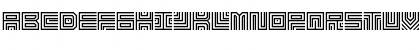 Maze Line Free Regular Font