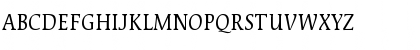 Mirror-Condensed Normal Font