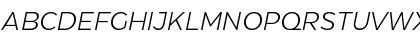 Eastman Trial Regular Offset Italic Font