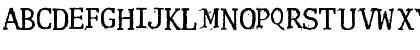 Clunk Regular Font