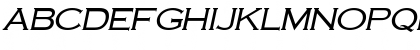 CobaltWide Italic Font