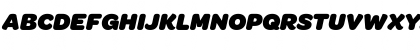 Omnes Black Italic Font