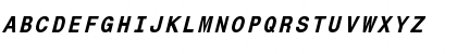CorporateMonoBI Bold Italic Font