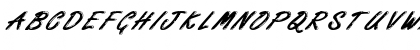 Encino Wide Italic Font