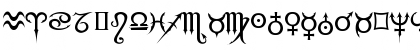Fiolex Mephisto Dingbats Regular Font